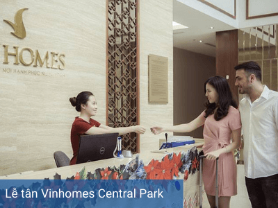 Lễ tân Vinhomes Central Park