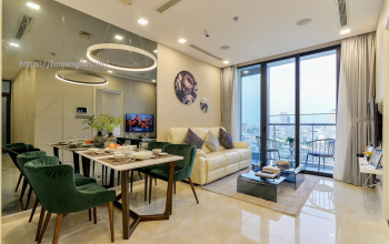 Cho thuê căn hộ 2 phòng ngủ view thoáng tòa Landmark 2 - Vinhomes Central Park