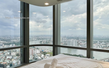 Cho thuê căn hộ 3 phòng ngủ tòa Landmark 81 tầng cao view đẹp