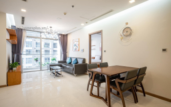 Cho thuê 2 phòng ngủ diện tích 91m2 Vinhomes Central Park view sông