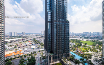 Căn hộ 2 phòng ngủ Vinhomes Central Park diện tích lớn view trực diện Landmark 81 