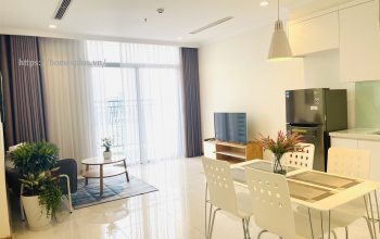 Cho thuê căn hộ 1 phòng ngủ Vinhomes Central Park  View nội khu