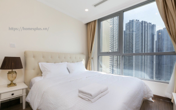 Cho thuê căn hộ 1 phòng ngủ tòa Landmark Plus - Vinhomes Central Park nội thất chủ đầu tư