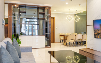 Cho thuê căn hộ 3 phòng ngủ diện tích lớn Vinhomes Central Park