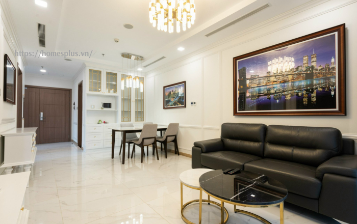 Bán căn hộ 2 phòng ngủ Landmark 81 tầng cao, view thoáng