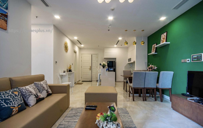Cho thuê căn hộ 2 phòng ngủ  Vinhomes Golden River tòa Aqua 1 giá tốt