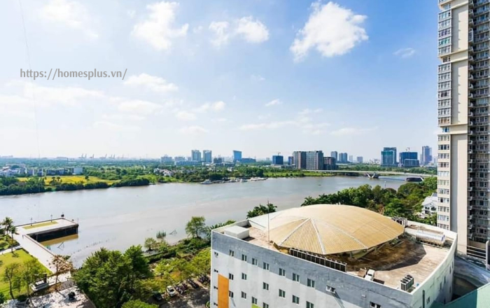 Bán căn hộ 1 phòng ngủ Vinhomes Central Park tòa Central 2 layout rộng, view sông