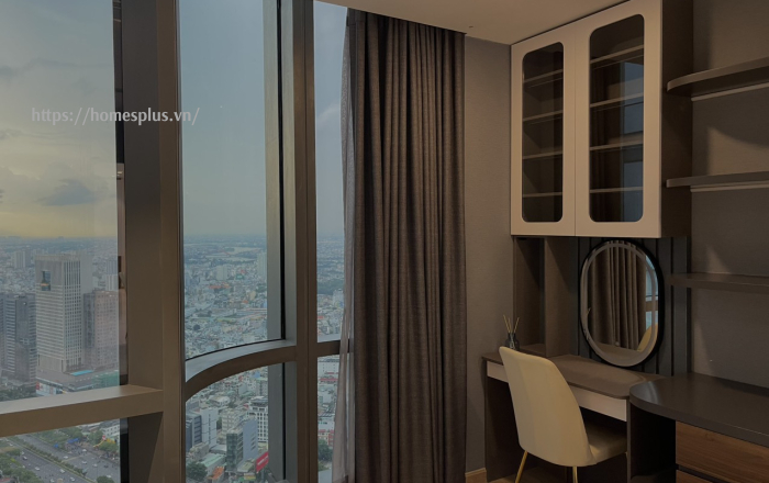 Cho thuê căn hộ 3 phòng ngủ tòa Landmark 81 tầng cao view đẹp