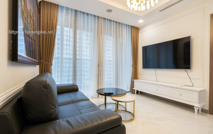 Bán căn hộ 2 phòng ngủ Landmark 81 tầng cao, view thoáng