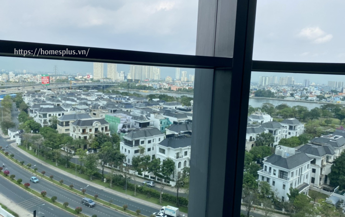 Cho thuê căn hộ 1 phòng ngủ Landmark 81 view biệt thự, sông