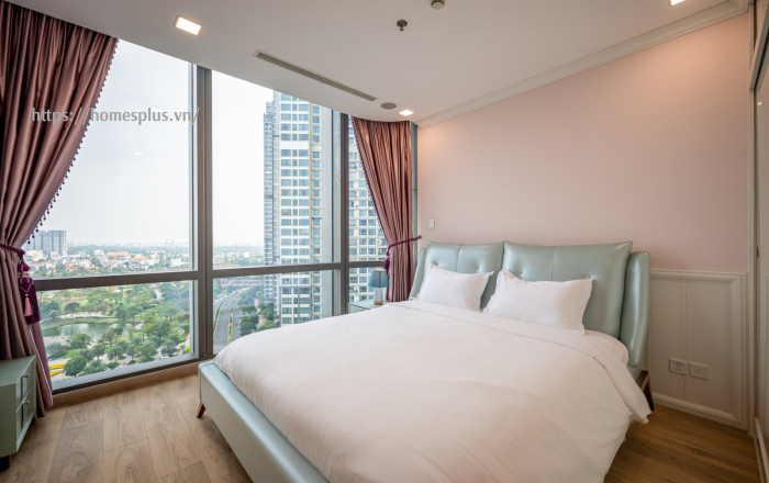 Cho thuê căn hộ 3 phòng ngủ Landmark 81 view trực diện sông