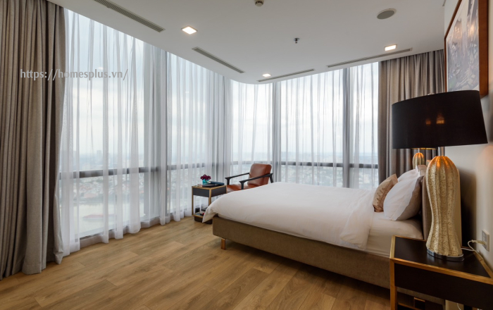 Cho thuê căn hộ 4 phòng ngủ Landmark 81 view sông, 186m2