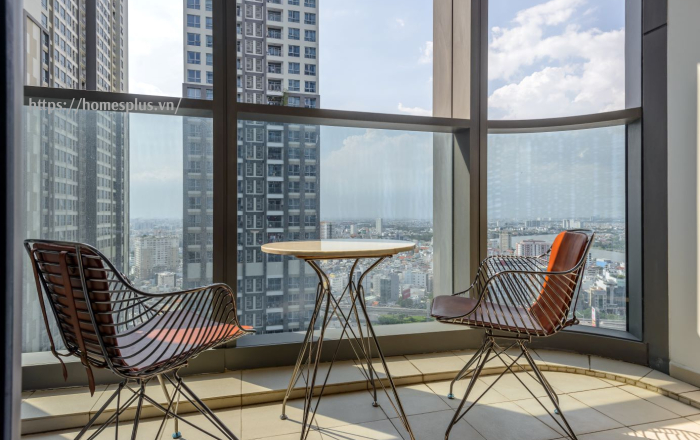 Cho thuê căn hộ dịch vụ Landmark 81 2 phòng ngủ  view thoáng