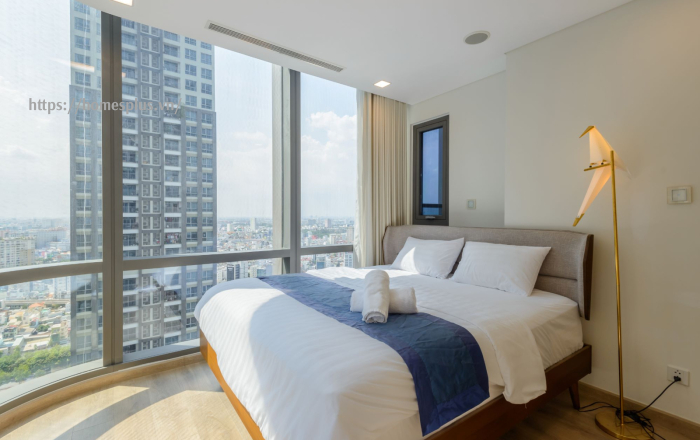 Cho thuê căn hộ dịch vụ Landmark 81 2 phòng ngủ  view thoáng
