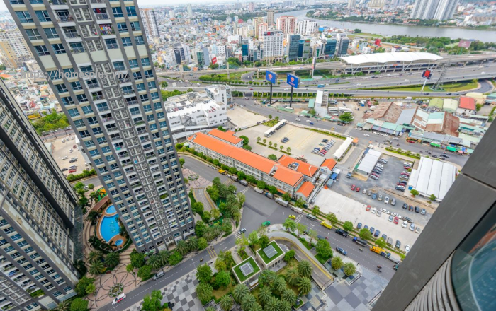 Cho thuê căn hộ dịch vụ Landmark 81 2 phòng ngủ  view thoáng