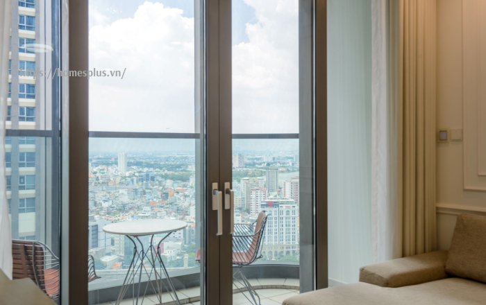 Cho thuê căn hộ dịch vụ Landmark 81 2 phòng ngủ  view thoáng