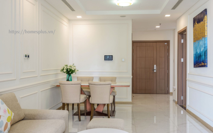 Cho thuê căn hộ dịch vụ Landmark 81 2 phòng ngủ  view thoáng