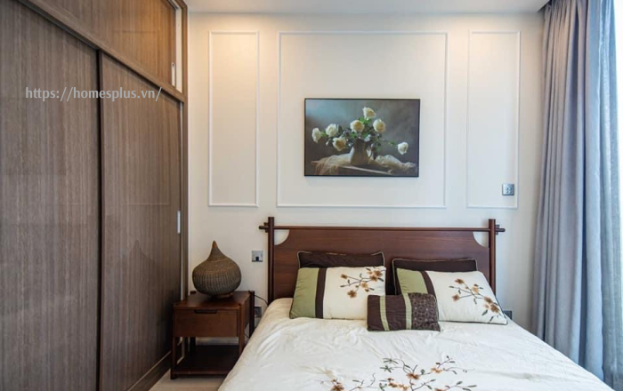 Cho thuê căn hộ 2 phòng ngủ toà Aqua 2 Vinhomes Golden River view sông nội thất mới