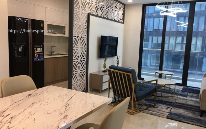 Cho thuê căn hộ 3 phòng ngủ Vinhomes Golden River căn góc đầy đủ nội thất