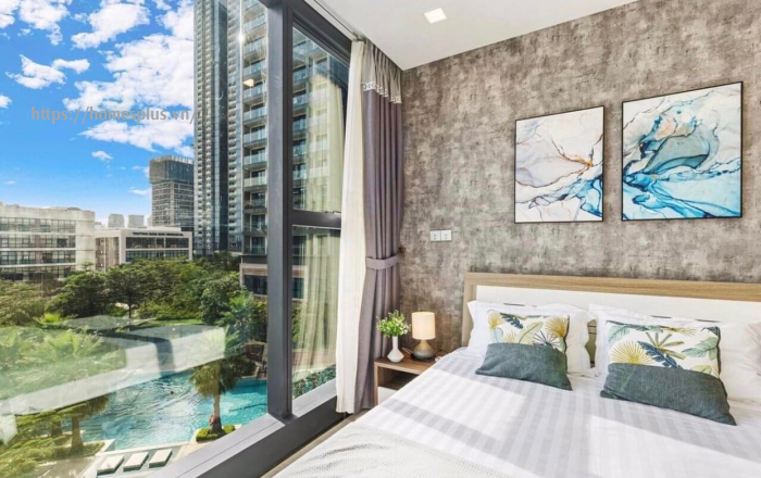 Cho thuê căn hộ 3 phòng ngủ Vinhomes Golden River vòng cung toà Aqua 4 