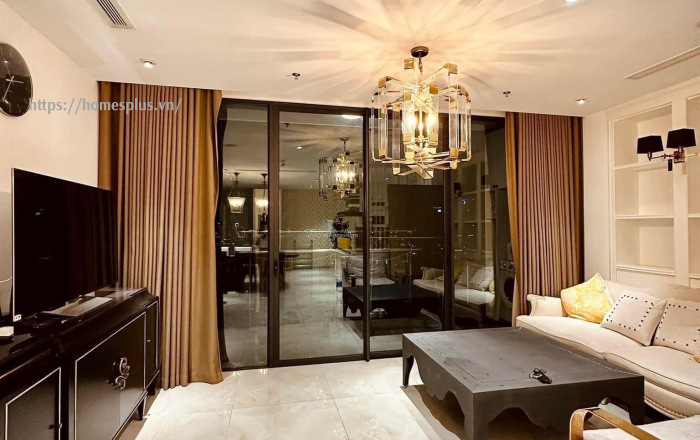 Cho thuê căn hộ 3 phòng ngủ Vinhomes Golden River toà Aqua 2 layout đẹp view sông