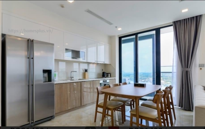 Cho thuê căn hộ 3 phòng ngủ Vinhomes Golden River trực diện view sông, full nội thất leasing 