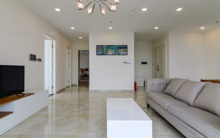 Cho thuê căn hộ 3 phòng ngủ Vinhomes Golden River trực diện view sông, full nội thất leasing 