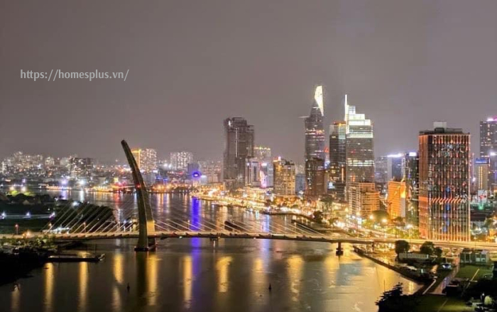 Cho thuê căn hộ 1 phòng ngủ Vinhomes Golden River full nội thất cao cấp view city