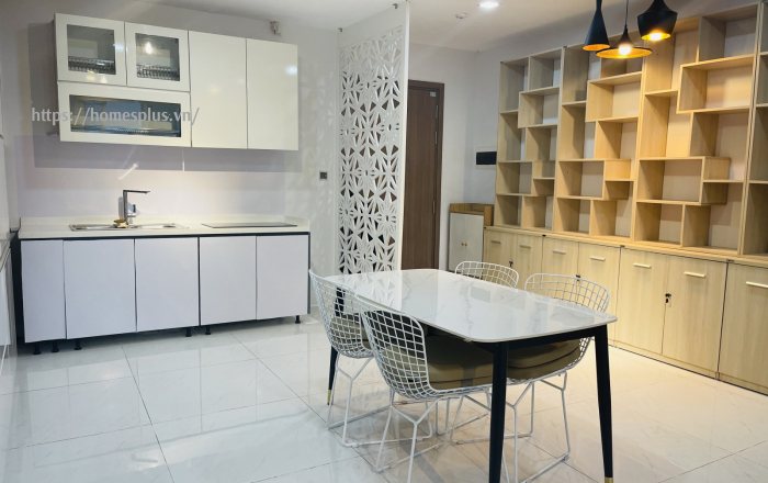 Cho thuê căn hộ Vinhomes Central Park Diện tích 85m2 2 phòng ngủ Park 6 view sông nhà mới 100% 