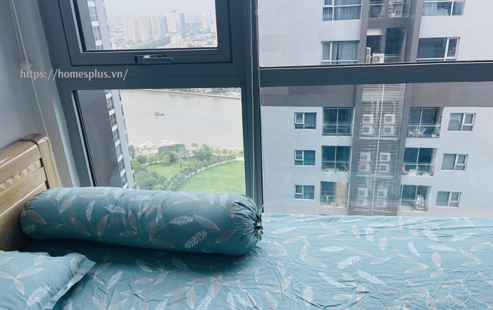 Cho thuê căn hộ Vinhomes Central Park Diện tích 85m2 2 phòng ngủ Park 6 view sông nhà mới 100% 