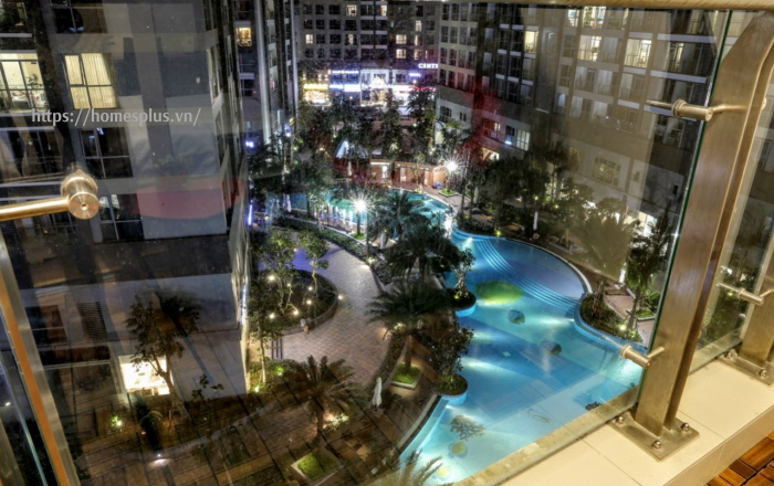 Cho thuê căn hộ 3 phòng ngủ diện tích 115m2 nội thất đẹp Vinhomes Central Park