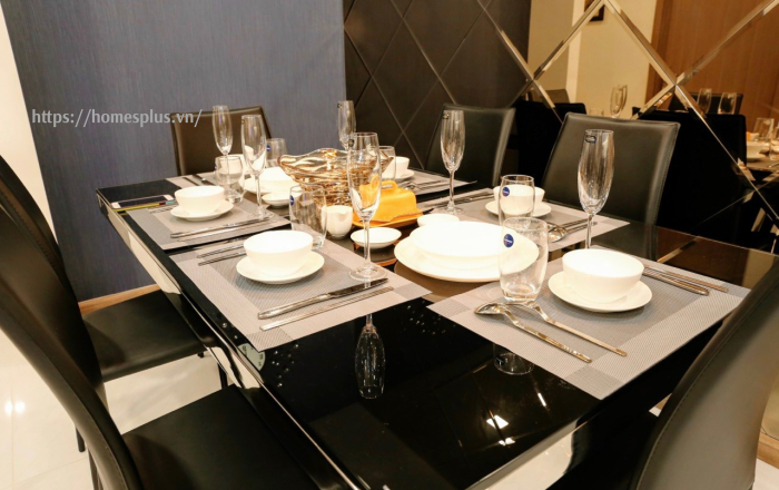 Cho thuê căn hộ 3 phòng ngủ diện tích 115m2 nội thất đẹp Vinhomes Central Park