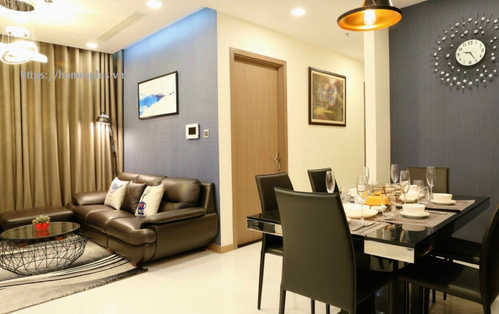 Cho thuê căn hộ 3 phòng ngủ diện tích 115m2 nội thất đẹp Vinhomes Central Park