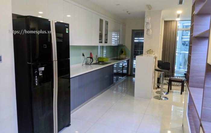 Cho thuê căn hộ 3 phòng ngủ diện tích 115m2 nội thất đẹp Vinhomes Central Park