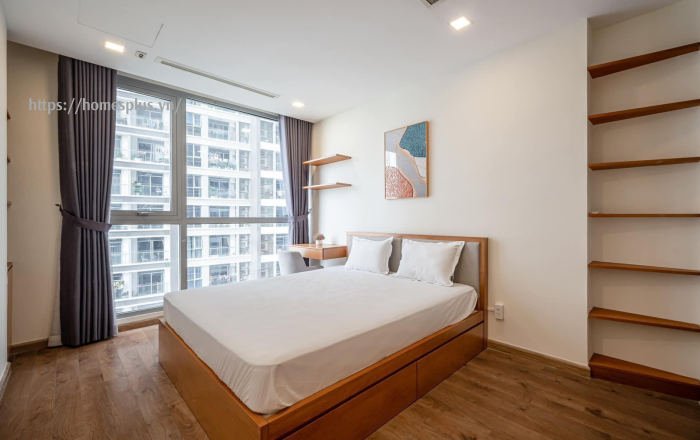 Cho thuê căn hộ  Vinhomes Central Park 2 phòng ngủ diện tích 91m2 view sông