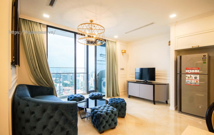 Bán căn hộ 2 phòng ngủ nội thất cao cấp Vinhomes Golden River