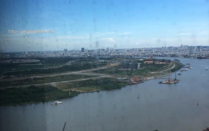 Bán căn hộ 1 phòng ngủ toà Aqua 2 view sông Vinhomes Golden River