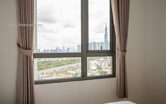 Cho thuê 2 phòng ngủ toà T2 view sông Masteri Thảo Điền