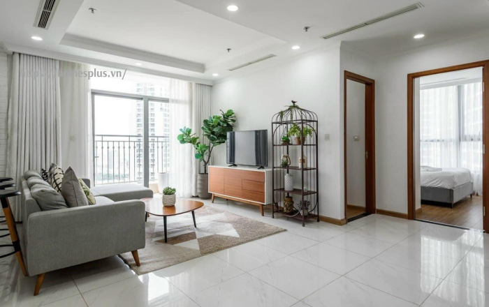 Căn hộ 3 phòng ngủ tòa Central 2 nội thất hiện đại