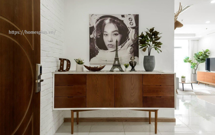 Căn hộ 3 phòng ngủ tòa Central 2 nội thất hiện đại