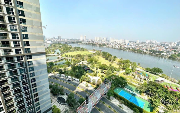 Bán căn hộ 3 phòng ngủ Vinhomes Central Park  tòa Park 2 nội thất cao cấp , view công viên