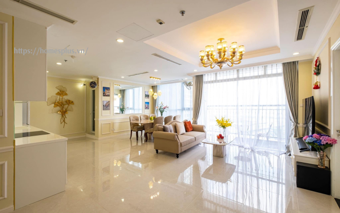 Bán căn hộ 2 phòng ngủ Vinhomes Central Park diện tích lớn view trực diện Landmark 81 