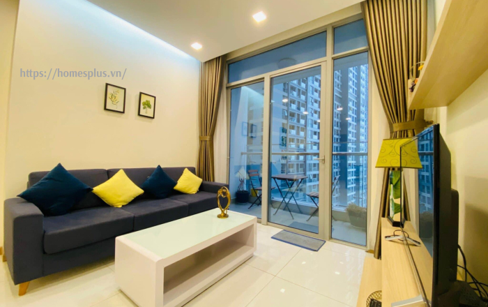 Cho thuê căn hộ 2 phòng ngủ Vinhomes Central Park tòa Park 7 