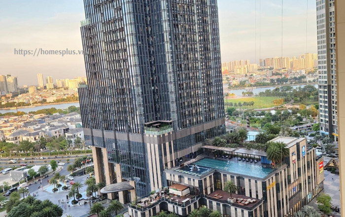 Căn hộ 3 phòng ngủ Vinhomes Central Park tòa Landmark 4 đầy đủ nội thất view ngắm pháo bông