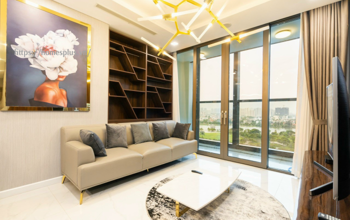 Căn hộ 3 phòng ngủ Vinhomes Central Park tòa Landmark 81 nội thất luxury