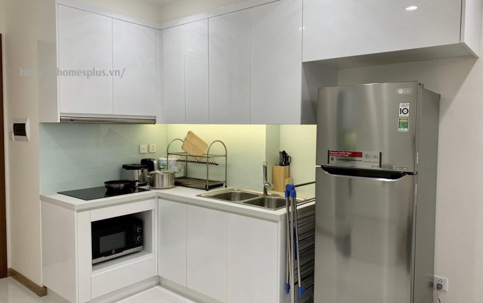 Cho thuê căn hộ 1 phòng ngủ Vinhomes Central Park tòa Landmark 4 nội thất leasing