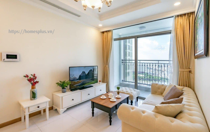 Bán 2 phòng ngủ Vinhomes Central Park  tòa Landmark Plus nội thất tiêu chuẩn 5 sao