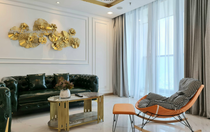 Cho Thuê Căn Hộ Landmark 81 3PN 132m2 Có Thể Vừa Ở Vừa Làm Văn Phòng, view xuất sắc